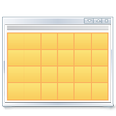 Actions Month Icon 128x128 png