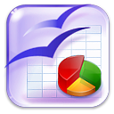 Apps OpenOffice.org Calc Icon 128x128 png