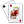 Apps KPoker Icon 24x24 png