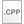 Mimetypes Source CPP Icon 24x24 png