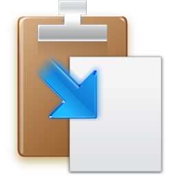 Actions Edit Paste Icon 256x256 png