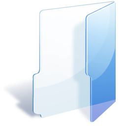 Filesystems Folder Blue Icon 256x256 png