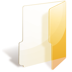 Filesystems Folder Yellow Icon 256x256 png
