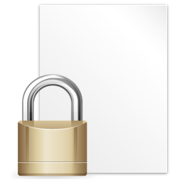 Mimetypes Encrypted Icon 256x256 png