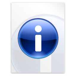 Mimetypes Info Icon 256x256 png
