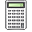 Apps Calc Icon 32x32 png
