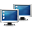 Apps Multiple Monitors Icon 32x32 png