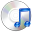 Devices Audio CD Unmount Icon 32x32 png