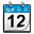 Mimetypes Schedule Icon 32x32 png