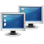 Apps Multiple Monitors Icon 64x64 png