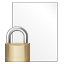 Mimetypes Encrypted Icon 64x64 png