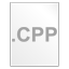 Mimetypes Source CPP Icon 64x64 png