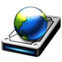 Network Drive Connected Icon - DeepSea Blue Icons - SoftIcons.com