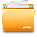 Folder With File Icon 128x128 png