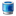 Recycle Bin Blue Icon 16x16 png