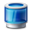Recycle Bin Blue Icon 32x32 png