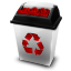 Recycle Bin Full Icon 64x64 png
