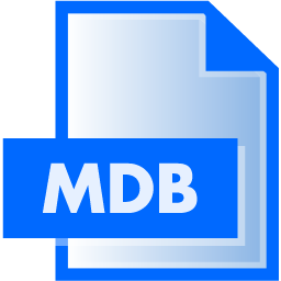 MDB File Extension Icon - File Extension Icons - SoftIcons.com