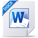 DOCX Win Icon 128x128 png
