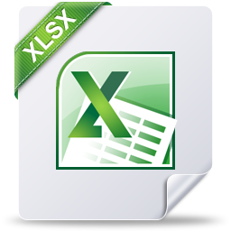 XLSX Win Icon 256x256 png