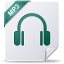 MP3 Icon 64x64 png