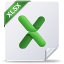 XLSX Mac Icon 64x64 png