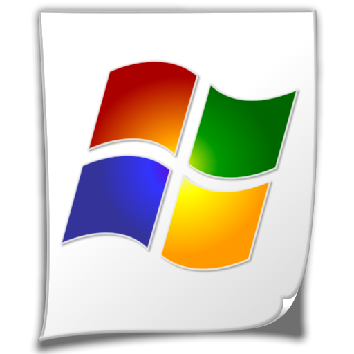 Windows File Icon 512x512 png
