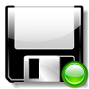 Devices 3.5 Floppy Mount Icon 128x128 png