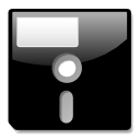 Devices 5.25 Floppy Unmount Icon 128x128 png