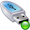 Devices USB Pen Drive Mount Icon 128x128 png