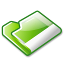 Filesystems Folder Green Icon 128x128 png