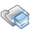 Filesystems Folder Man Icon 128x128 png