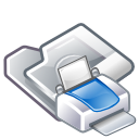Filesystems Folder Print Icon 128x128 png