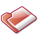 Filesystems Folder Red Icon