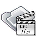 Filesystems Folder Video Icon 128x128 png