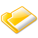 Filesystems Folder Yellow Icon 128x128 png