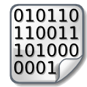 Mimetypes Binary Icon