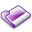Filesystems Folder Violet Icon 32x32 png