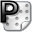 Mimetypes Source P Icon 32x32 png