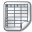 Mimetypes Spreadsheet Icon 32x32 png