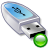 Devices USB Pen Drive Mount Icon