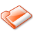 Filesystems Folder Orange Icon 48x48 png