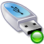 Devices USB Pen Drive Mount Icon 64x64 png