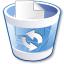 Filesystems Trash Can Full Icon 64x64 png