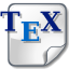 Mimetypes TEX Icon 64x64 png