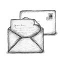 Messages Grey Icon 128x128 png