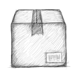 Package Grey Icon 160x160 png