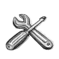 Tools Grey Icon 200x200 png