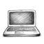 Notebook Grey Icon 64x64 png