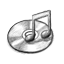 Music Grey Icon 64x64 png